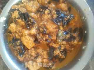 尖椒木耳炒豆腐的做法：步骤：14